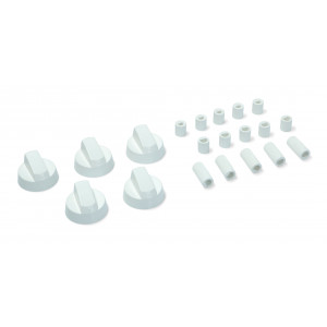 DUGME ZA PROFESIONALNI SPORET BELO KOMPLET 5kom SA REDUKCIJOM UNI