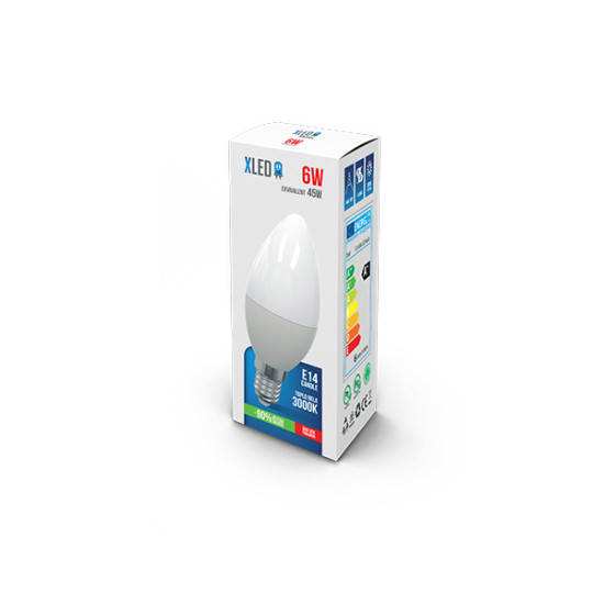 LED SIJALICA E14 6W 3000K TOPLO BELA 480Lm 8606016748510