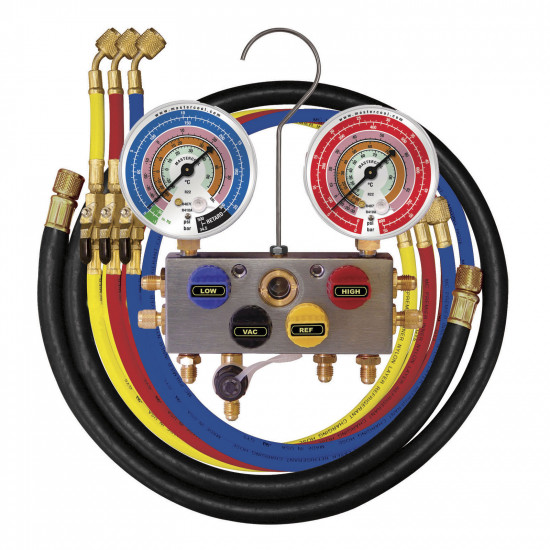 4-WAY KUGLICNI MANOMETRI SA CREVIMA 150cm ZA R410A-407C-22 MASTERCOOL 96261-EB-E 4-WAY KUGLICNI MANOMETRI SA CREVIMA 150cm ZA R410A-407C-22 MASTERCOOL 96261-EB-E