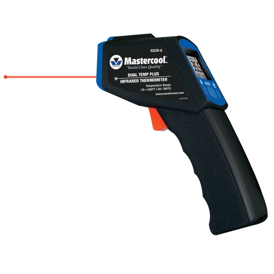 IR LASERSKI TERMOMETAR - DUAL -60?C DO +760?C / -64?C DO +1400?C MASTERCOOL 52225-A IR LASERSKI TERMOMETAR - DUAL -60?C DO +760?C / -64?C DO +1400?C MASTERCOOL 52225-A