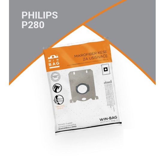 KESA ZA USISIVAC PHILIPS MIKROFIBER (5 KOM.) KESA ZA USISIVAC PHILIPS MIKROFIBER (5 KOM.)