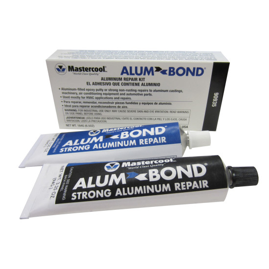 DVOKOMPONENTNA MASA ZA KRPLJENJE ALUMINIJUMA 2X188g MASTERCOOL 90935 alt. za 609MSC070 DVOKOMPONENTNA MASA ZA KRPLJENJE ALUMINIJUMA 2X188g MASTERCOOL 90935 alt. za 609MSC070