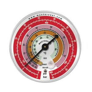 MANOMETAR 80mm REZERVNI DEO MASTERCOOL EBH VISOKI PRITISAK CELZIUS BAR PSI R410A R407C R22 MANOMETAR 80mm REZERVNI DEO MASTERCOOL EBH VISOKI PRITISAK CELZIUS BAR PSI R410A R407C R22