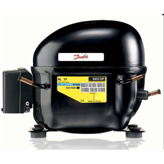 DANFOSS SECOP NL 7F R134 (186W PRI-23,3 ASHRAE ) KOMPRESOR DANFOSS SECOP NL 7F R134 (186W PRI-23,3 ASHRAE ) KOMPRESOR
