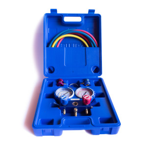 MANOMETAR U KOFERU SA CREVIMA ZA AUTO KLIME R 134A VALUE  VMG-2-R134A MANOMETAR U KOFERU SA CREVIMA ZA AUTO KLIME R 134A VALUE  VMG-2-R134A