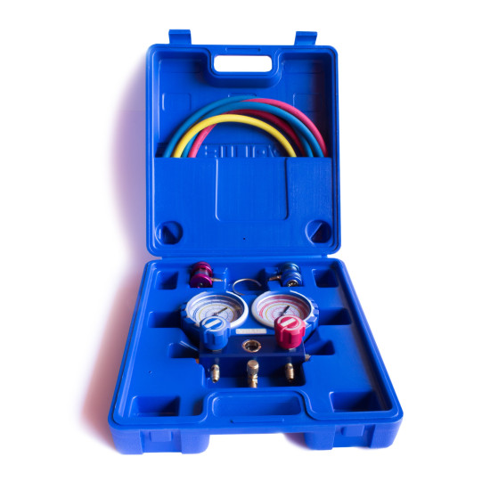 MANOMETAR U KOFERU SA CREVIMA ZA AUTO KLIME R 134A VALUE VMG-2-R134A MANOMETAR U KOFERU SA CREVIMA ZA AUTO KLIME R 134A VALUE VMG-2-R134A