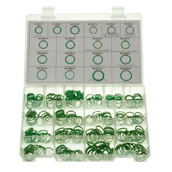AC HNBR O-RING SET RK1001 360 KOM ZELENI ERRECOM AC HNBR O-RING SET RK1001 360 KOM ZELENI ERRECOM