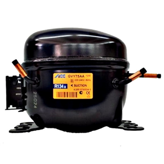 ELLUX ACC ZEL GVY75AA(ellux 80) (205W PRI -23,3 ASHRAE) R-134 KOMPRESOR ELLUX ACC ZEL GVY75AA(ellux 80) (205W PRI -23,3 ASHRAE) R-134 KOMPRESOR
