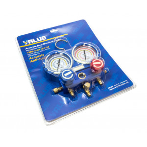 MANOMETAR 2/2 R-410a 407a 22 134a VALUE VMG-2-R410a-04 MANOMETAR 2/2 R-410a 407a 22 134a VALUE VMG-2-R410a-04