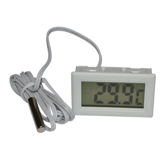 TERMOMETAR DIGITALNI TP-2 TPM-10 BATERIJA BELI TERMOMETAR DIGITALNI TP-2 TPM-10 BATERIJA BELI