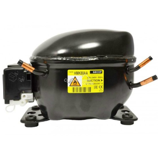 ELLUX SECOP HMK 80AA R-600 (136W PRI -23,3 ASHRAE) KOMPRESOR