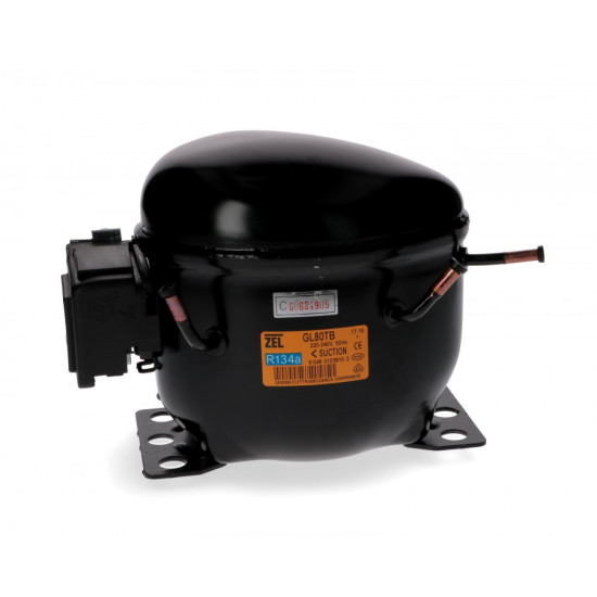 ELLUX KOMPRESOR ZEL GL80TB (FR 8.5G)(171W PRI -23,3 ASHRAE) R134 HMBP 7,57cc KOMPRESOR ELLUX KOMPRESOR ZEL GL80TB (FR 8.5G)(171W PRI -23,3 ASHRAE) R134 HMBP 7,57cc KOMPRESOR