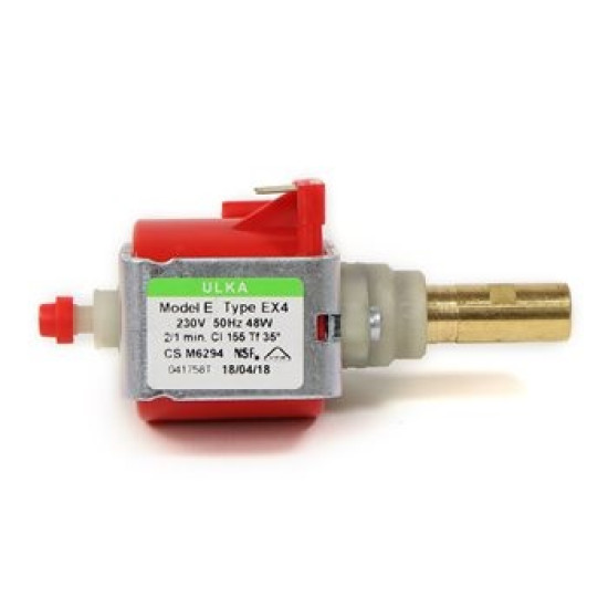 PUMPA VIBRACIONA ULKA EX4 48W 20 bar 230V protok 450 cm3/min PUMPA VIBRACIONA ULKA EX4 48W 20 bar 230V protok 450 cm3/min