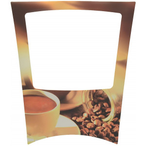 ADHESIVE PLATE CUP LOGO
