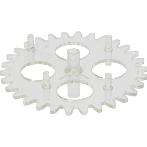 WHEEL FOR SOLUBLES HOPPER