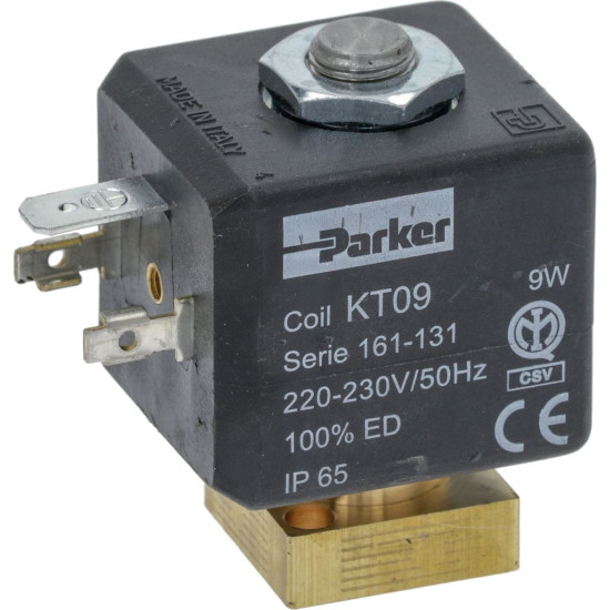 SOLENOID VALVE 2-WAYS PARKER 230V 50Hz SOLENOID VALVE 2-WAYS PARKER 230V 50Hz