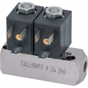 2 SOLENOID VALVES UNIT OLAB ϕ 1/8