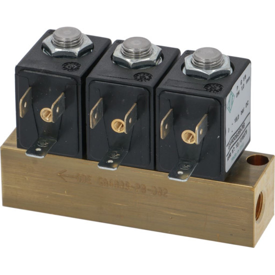 3 SOLENOID VALVES UNIT ODE ϕ 1/8 3 SOLENOID VALVES UNIT ODE ϕ 1/8