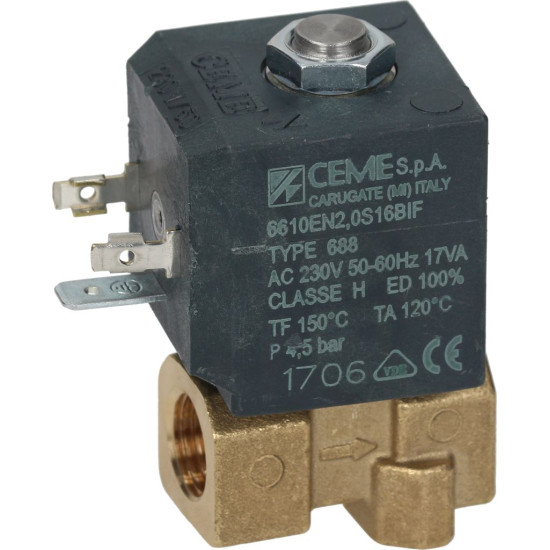 SOLENOID VALVE 2-WAYS CEME ϕ 1/4 SOLENOID VALVE 2-WAYS CEME ϕ 1/4