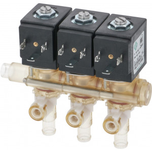 3 SOLENOID VALVES UNIT ODE 220V 8W