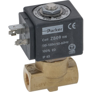 SOLENOID VALVE PARKER 2-WAY 110V 50/60Hz