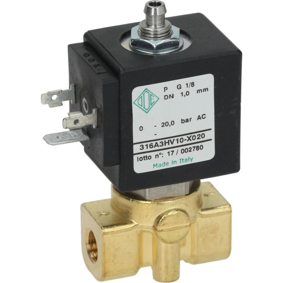 SOLENOID VALVE ODE 3-WAY ϕ 1/8 SOLENOID VALVE ODE 3-WAY ϕ 1/8