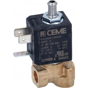 SOLENOID VALVE 3-WAYS CEME ϕ 1/8