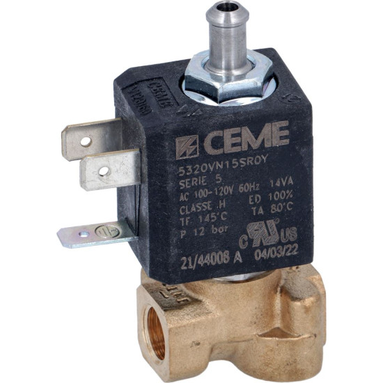 SOLENOID VALVE 3-WAYS CEME ϕ 1/8 SOLENOID VALVE 3-WAYS CEME ϕ 1/8