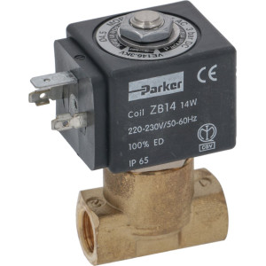 SOLENOID VALVE PARKER 2-WAY 230V 50/60Hz