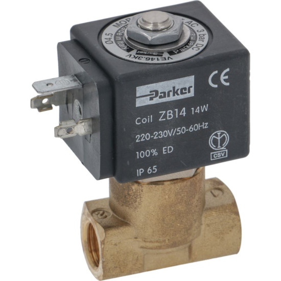 SOLENOID VALVE PARKER 2-WAY 230V 50/60Hz SOLENOID VALVE PARKER 2-WAY 230V 50/60Hz