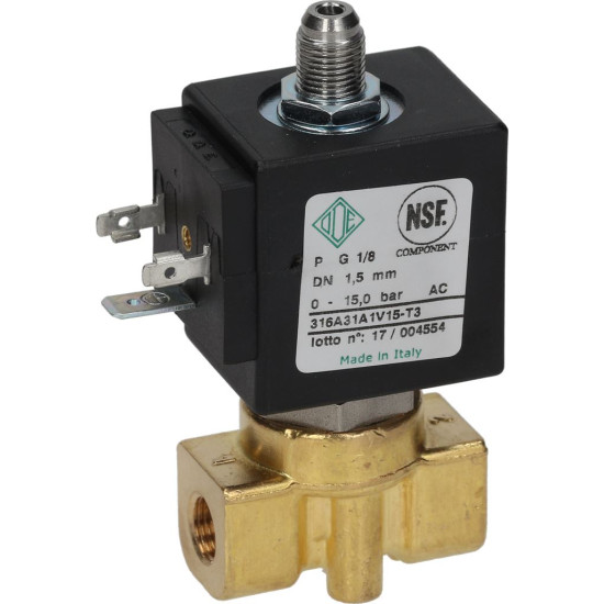 SOLENOID VALVE ODE 3 WAYS ϕ 1/8 SOLENOID VALVE ODE 3 WAYS ϕ 1/8