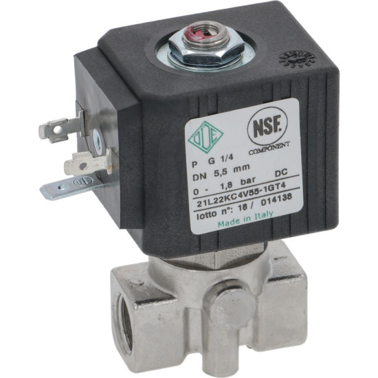 SOLENOID VALVE ODE 2-WAY ϕ 1/4 SOLENOID VALVE ODE 2-WAY ϕ 1/4
