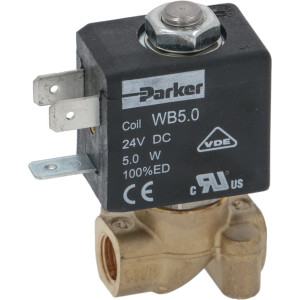 SOLENOID VALVE PARKER 2 WAYS 24VDC 5W