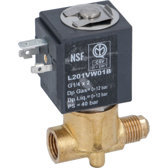 SOLENOID VALVE SIRAI 2-WAY 24VDC 10W SOLENOID VALVE SIRAI 2-WAY 24VDC 10W