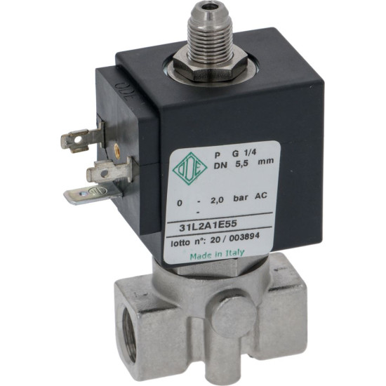 SOLENOID VALVE ODE 3 WAYS ϕ 1/4 SOLENOID VALVE ODE 3 WAYS ϕ 1/4