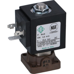 SOLENOID VALVE ODE 2-WAY 24VAC 8W