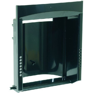 BLACK DELIVERY COMPARTMENT