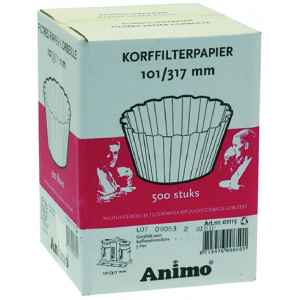 BASKET PAPER FILTER ϕ 101/317 mm 500PCS