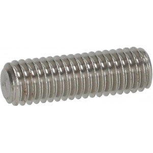 STUD M8x1.25 L25 mm STAINLESS STEEL