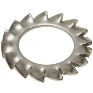 COGGED WASHER EXTERNAL M8