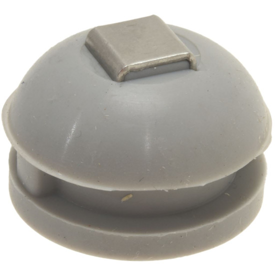 RUBBER PIECE GREY WITH LAMP CONTACT