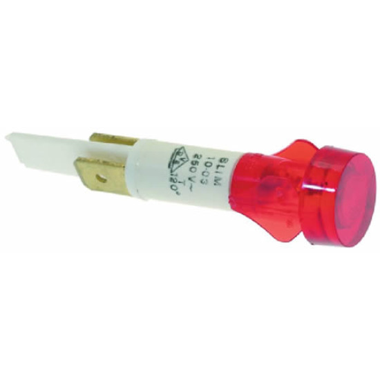 INDICATOR LIGHT RED 250V
