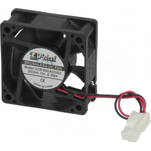 AXIAL FAN 60x60x25 mm 24VDC