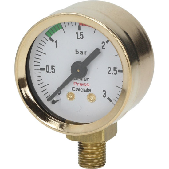 BOILER PRESSURE GAUGE ϕ 42 mm 0÷3 bar BOILER PRESSURE GAUGE ϕ 42 mm 0÷3 bar
