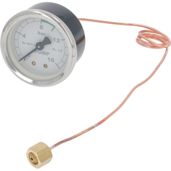 BOILER PRESSURE GAUGE ϕ 52 mm 0÷16 bar BOILER PRESSURE GAUGE ϕ 52 mm 0÷16 bar