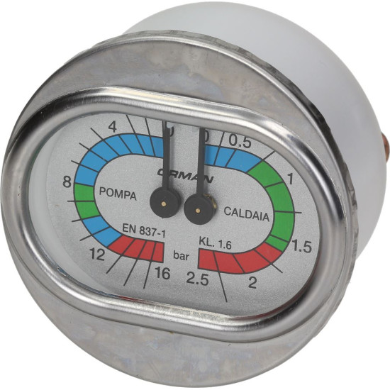BOILER-PUMP PRESSURE GAUGE ϕ 63 mm BOILER-PUMP PRESSURE GAUGE ϕ 63 mm