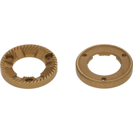 GRINDING BURRS PAIR TITANIUM LH GRINDING BURRS PAIR TITANIUM LH