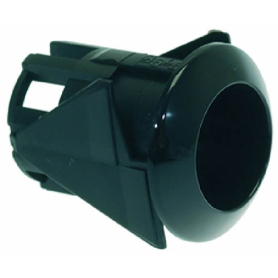 ROUND PUSH-BUTTON HOLDER BLACK ROUND PUSH-BUTTON HOLDER BLACK
