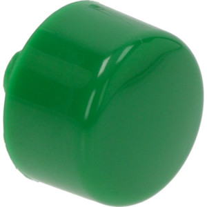 GREEN ROUND CAP ϕ 12 mm