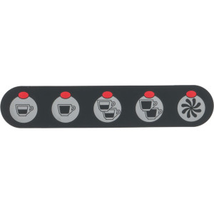 PUSH-BUTTON PANEL DIAPHRAGM 5 BUTTONS
